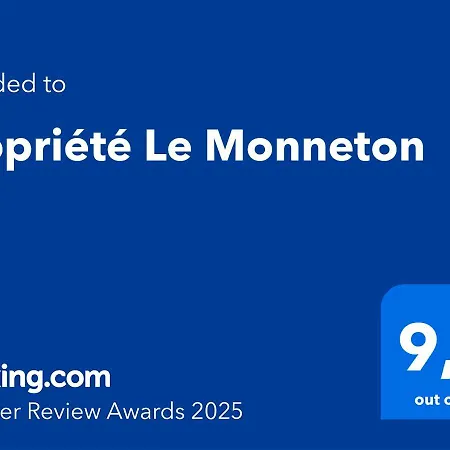 Bed & Breakfast Propriete Le Monneton